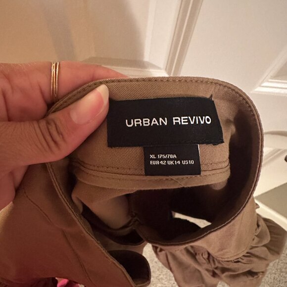 Tan Mini Skirt - Picture 4 of 9